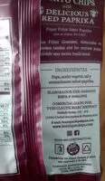 Azúcar y nutrientes en Boutique chips