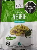 Suhkru kogus sees Snacks Veggie 100% Vegetal