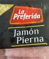 Suhkru kogus sees Jamón pierna