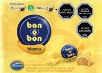 Amount of sugar in bon o bon blanco