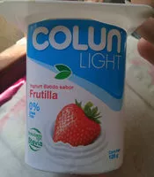 中的糖分和营养成分 Colun light