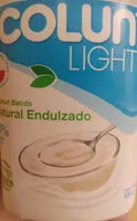Jumlah gula yang masuk yogurt colun light