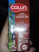 Jumlah gula yang masuk Colun Leche semi descremada chocolate