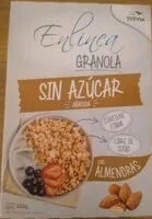 入っている砂糖の量 GRANOLA con Almendras