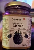 चीनी की मात्रा Mermelada de mora
