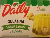 İçindeki şeker miktarı Gelatina Sabor Limón