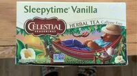入っている砂糖の量 Sleepytime vanilla
