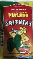 İçindeki şeker miktarı Polvo de plátano