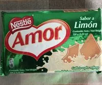 Sokerin määrä sisällä Galletas wafe sabor limon