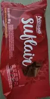 Zuckermenge drin Chocolate Ao Leite Aerado Suflair Pacote 80g