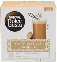İçindeki şeker miktarı Café Au Lait Em Cápsula Vanilla Nescafé Dolce Gusto Caixa 110g 10 Unidades