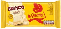 İçindeki şeker miktarı Chocolate Branco Garoto Pacote 80g