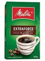 Suhkru kogus sees Café Torrado E Moído Extraforte Melitta Caixa 500g