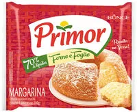 Sokerin määrä sisällä Margarina Com Sal Primor Forno E Fogão Pacote 400g 4 Unidades