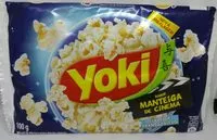 Quantité de sucre dans Yoki sabor manteiga de cinema 100g
