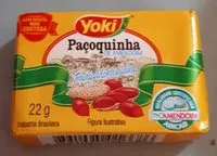 Quantité de sucre dans Pacoquinha Tablete Yoki