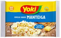 Quantité de sucre dans Pipoca Para Micro Ondas Manteiga Yoki Pacote 100g