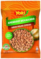 Quantité de sucre dans Amendoim Torrado Sem Casca Molho Especial Yoki Pacote 150g