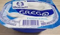 入っている砂糖の量 Iogurte Grego Tradicional Batavo Pote 100g