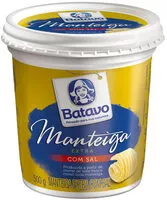 入っている砂糖の量 Manteiga Extra Com Sal Batavo Pote 500g