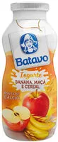 入っている砂糖の量 Iogurte Parcialmente Desnatado Banana, Maçã E Cereal Batavo Frasco 170g