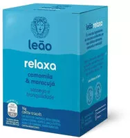 含糖量 Chá Camomila E Maracujá Leão Relaxa Caixa 16g 10 Unidades
