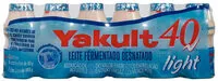 Cantidad de azúcar en Leite Ferm.yakult Light 6x80gr 40 Bopp