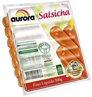 入っている砂糖の量 Salsicha Hot Dog Aurora 500gr