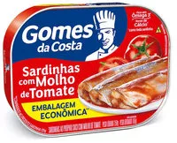 含糖量 Sardinha Com Molho De Tomate Gomes Da Costa Lata 165g Embalagem Econômica