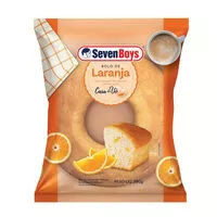 Sokerin määrä sisällä Bolo Laranja Seven Boys Casa De Vó Pacote 280g