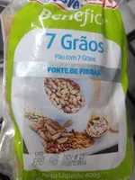 Sokerin määrä sisällä Benefice 7 grãos pão com 7 grãos
