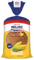 Sokerin määrä sisällä Pão Milho Seven Boys Casa De Vó Pacote 500g