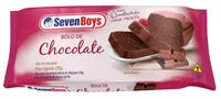 Sokerin määrä sisällä Bolo Chocolate Seven Boys Pacote 250g