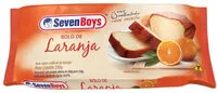 Sokerin määrä sisällä Bolo Laranja Seven Boys Pacote 250g