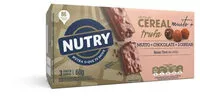 Amount of sugar in Pack Barra De Cereal Trufa De Chocolate Nutry Caixa 60g 3 Unidades