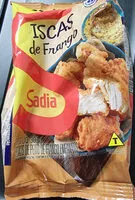 Amount of sugar in Empanado De Frango Em Iscas Sadia Pacote 300g