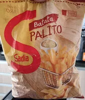 Amount of sugar in Batata Pré Frita Palito Congelada Sadia Pacote 1,05kg