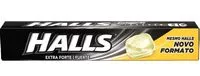 含糖量 Bala Mentol Extra Forte Halls Pacote 27,5g