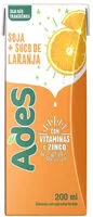 入っている砂糖の量 Bebida à Base De Soja Laranja Ades Caixa 200ml