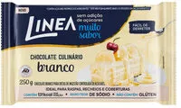Cantidad de azúcar en Chocolate Branco Uso Culinário Linea Pacote 250g