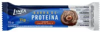 Cantidad de azúcar en Barra De Proteína Creme De Avelã Cobertura Chocolate Ao Leite Linea Pacote 32g