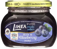 Cantidad de azúcar en Geleia Blueberry Linea Vidro 230g