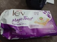 入っている砂糖の量 Torrada Light Marilan Lev Magic Toast Pacote 144g 6 Unidades