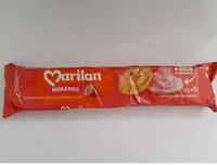 入っている砂糖の量 Biscoito Recheio Morango Marilan Pacote 90g