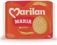 入っている砂糖の量 Biscoito Maria Marilan Pacote 350g