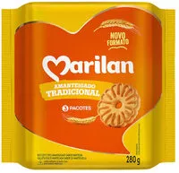 入っている砂糖の量 Biscoito Amanteigado Tradicional Marilan Pacote 280g