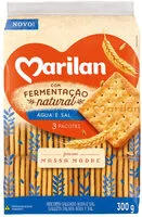 入っている砂糖の量 Biscoito água E Sal Marilan Pacote 300g