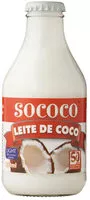 Количество сахара в Leite De Coco Light Sococo Vidro 200ml