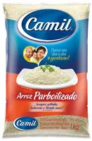 चीनी की मात्रा Camil Parboilizado Tipo 1 Pacote