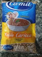 चीनी की मात्रा Feijão Carioca Tipo 1 Camil 1kg